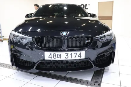 BMW M3 클리프디자인 PPF 본넷과 앞범퍼,생활보호패키지!! / 제주 도남동