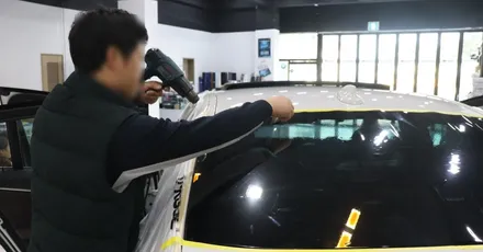 BMW 530i 확 바뀐 제주브이쿨 도남점 신차패키지 시공! / 제주 도남동