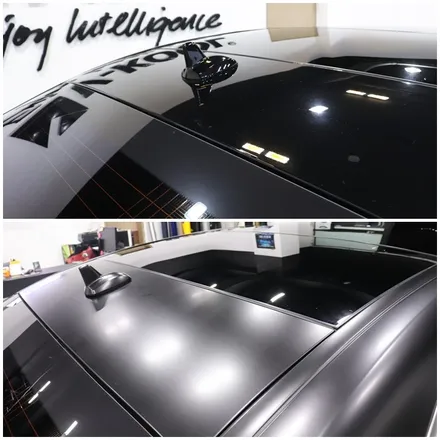 제주전체랩핑 벤츠 S63AMG 3M1080 사틴블랙!! / 제주 도남동