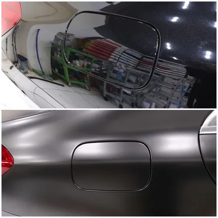 제주전체랩핑 벤츠 S63AMG 3M1080 사틴블랙!! / 제주 도남동