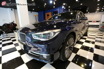 BMW 5GT 아이나비 퀀텀 블랙박스 장착 / 대구 구미