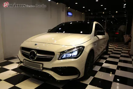 벤츠 CLA 45 AMG 통풍시트 등골이 오싹한 작업! / 대구 구미