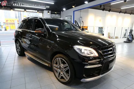 대구 벤츠 ML63 AMG 핸들 열선 시공으로 시린 손 완벽 보호! / 대구 구미