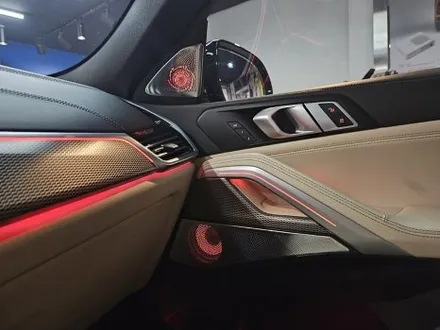 대구 BMW X6 회오리 엠비언트 스피커 커버 시공 실내 분위기 완벽 업그레이드 / 대구 구미