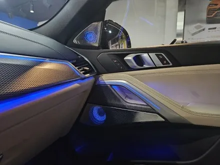 대구 BMW X6 회오리 엠비언트 스피커 커버 시공 실내 분위기 완벽 업그레이드 / 대구 구미