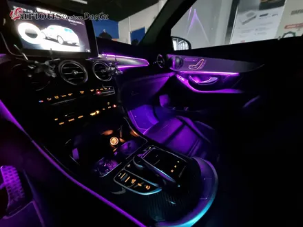 대구 벤츠 GLC 43 AMG 엠비언트라이트 64컬러 활성화 / 대구 구미