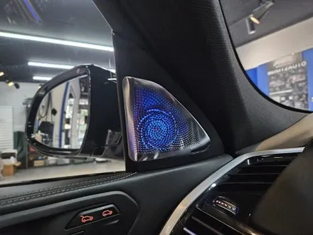 대구 BMW X6 회오리 엠비언트 스피커 커버 시공 실내 분위기 완벽 업그레이드 / 대구 구미