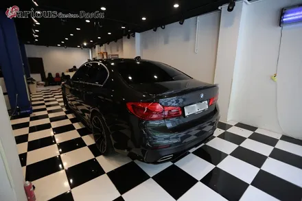 BMW G30 5시리즈 본넷방음 그리고 회오리트위터, 미드레인지 엠비언트 세트 시공 / 대구 구미