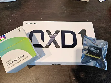테슬라 모델s 플래드 블랙박스 아이나비 QXD1 G센서 찰떡궁합 / 대구 구미