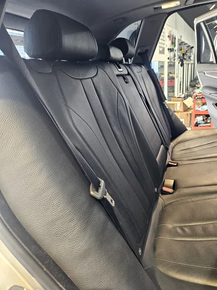 대구 BMW F15 X5 2열 리클라이너 시공 뒷좌석 각도 확실하게 개선 / 대구 구미