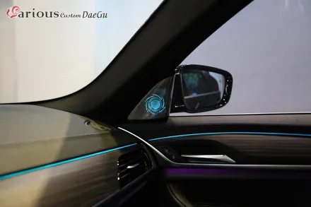 BMW G30 5시리즈 본넷방음 그리고 회오리트위터, 미드레인지 엠비언트 세트 시공 / 대구 구미