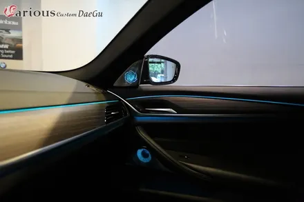 BMW G30 5시리즈 본넷방음 그리고 회오리트위터, 미드레인지 엠비언트 세트 시공 / 대구 구미