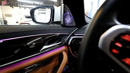 BMW 520i 오버젠 회오리트위터 세트로 감성 업! 무드 업! / 대구 구미