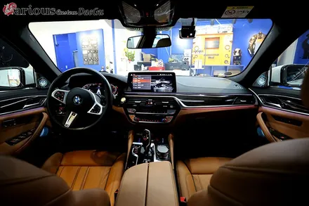 BMW 520i 오버젠 회오리트위터 세트로 감성 업! 무드 업! / 대구 구미