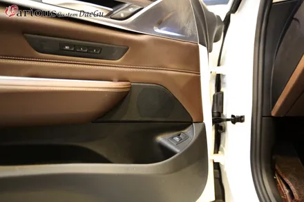 대구 BMW 6GT 포칼 스피커 풀 세팅 시공(ES100kx, es100k, BMW 전용 우퍼, 유토피아 센터스피커) / 대구 구미