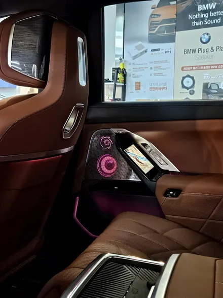 대구 BMW G70 7시리즈 회오리 엠비언트 스피커 AVI BM 100 / 대구 구미