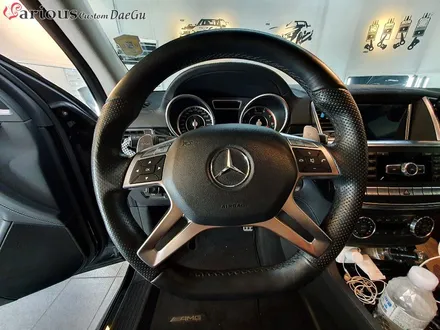 대구 벤츠 ML63 AMG 핸들 열선 시공으로 시린 손 완벽 보호! / 대구 구미