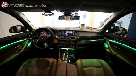 BMW 520d 새로운 엠비언트라이트 [ 공조기, 후석, 풋등 ] / 대구 구미