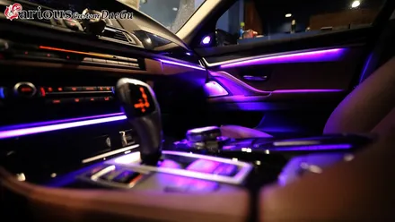 BMW 520d 새로운 엠비언트라이트 [ 공조기, 후석, 풋등 ] / 대구 구미