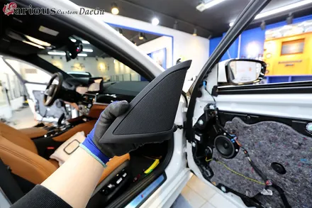 BMW 520i 오버젠 회오리트위터 세트로 감성 업! 무드 업! / 대구 구미