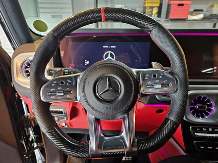 벤츠 G바겐 63AMG 카본핸들 가죽 새것처럼 / 대구 구미