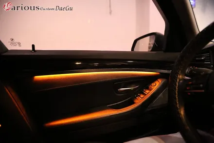 BMW 520d f10 순정컬러 엠비언트라이트 시공 / 대구 구미