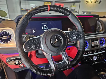 벤츠 G바겐 63AMG 카본핸들 가죽 새것처럼 / 대구 구미