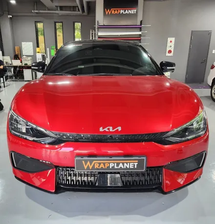 기아 EV6 GT 전체랩핑과정 에이버리 매트메탈릭차콜그레이 김포랩핑 인천랩핑 부천랩핑 일산랩핑 / 인천 서구
