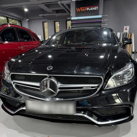 [랩플래닛]-김포랩핑 CLS63 AMG 전체랩핑 비닐프로그 사틴샴페인골드 / 김포시 마산동