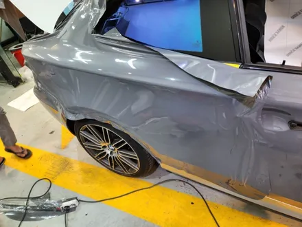 BMW 120D 전체랩핑 나르도그레이 공구리랩핑 / 인천랩핑 김포랩핑 시흥랩핑 부천랩핑 부평랩핑 청라랩핑 / 인천 서구