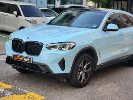김포랩핑 BMW의 X4 글레이셔블루 전체랩핑 과정및 시공기 / 인천 서구