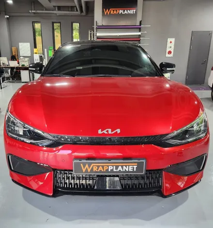 기아 EV6 GT 전체랩핑과정 에이버리 매트메탈릭차콜그레이 김포랩핑 인천랩핑 부천랩핑 일산랩핑 / 인천 서구