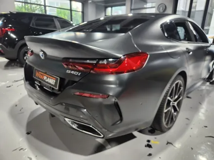 랩플래닛]BMW 8시리즈 840i에이버리 사틴블랙락그레이 전체랩핑 과정및 크롬딜리트 김포랩핑 시흥랩핑 은평구랩핑 인천랩핑 / 인천 서구