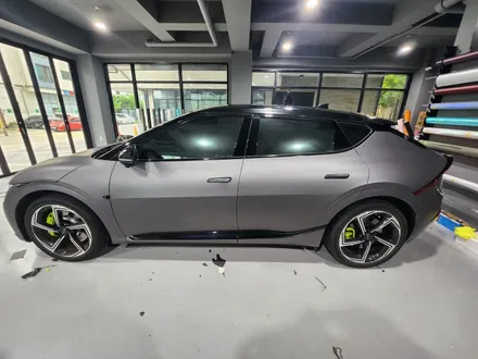 기아 EV6 GT 전체랩핑과정 에이버리 매트메탈릭차콜그레이 김포랩핑 인천랩핑 부천랩핑 일산랩핑 / 인천 서구