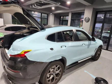 김포랩핑 BMW의 X4 글레이셔블루 전체랩핑 과정및 시공기 / 인천 서구