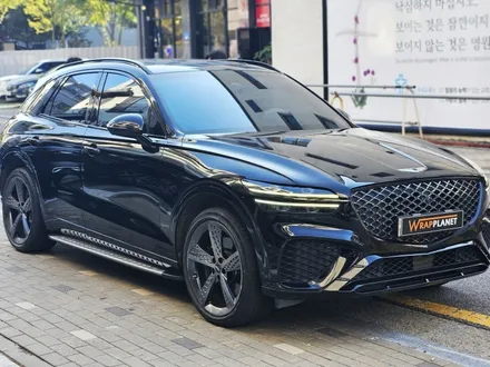 🚗 제네시스 GV70 – 사고 수리 후 사틴블랙 제거 & 비닐프로그 페인트블랙 전체 랩핑 / 김포시 마산동
