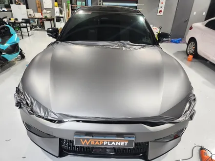 기아 EV6 GT 전체랩핑과정 에이버리 매트메탈릭차콜그레이 김포랩핑 인천랩핑 부천랩핑 일산랩핑 / 인천 서구