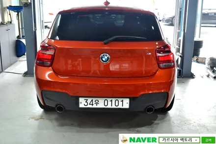 bmw 120d 순정 듀얼 배기 튜닝 [수원,화성,오산,병점,동탄,영통,배기튜닝] / 화성, 수원, 오산