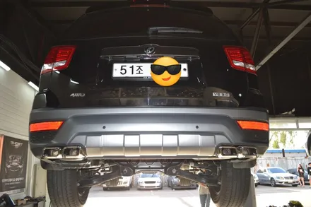 모하비 듀얼 머플러 튜닝 [수원,화성,병점,오산,동탄,영통,머플러튜닝] / 화성, 수원, 오산