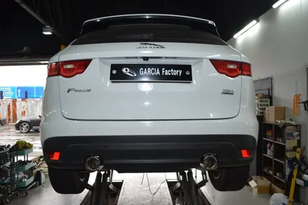 재규어 F-PACE (F페이스) 가르시아 가변 배기 튜닝 듀얼 머플러 튜닝 [수원,화성,오산,병점,동탄,배기튜닝] / 화성, 수원, 오산