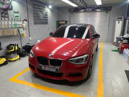 BMW 118d (f20) 자동세차만 돌린 루프스킨 제거 및 재시공 원주랩핑 원주카스킨 / 원주시 반곡동