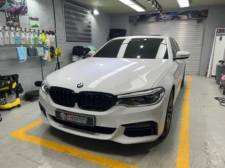 BMW 520i G30 루프스킨 / 전면범퍼 포인트시공_원주랩핑_씨케이웍스 / 원주시 반곡동