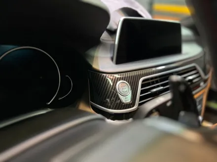 원주랩핑 : BMW 750Li 실내카본랩핑 & GSWF 스모그PPF 완벽시공! / 원주시 반곡동