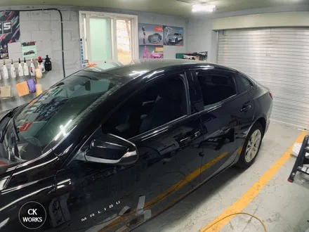 원주랩핑 쉐보레 더뉴말리부 크롬딜리트 / 원주시 반곡동