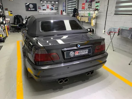 원주랩핑_올드카 BMW 325ci 컨버터블(E46) 그릴+도어외캐치 크롬딜리트 원주카스킨_원주ppf전문시공점 / 원주시 반곡동