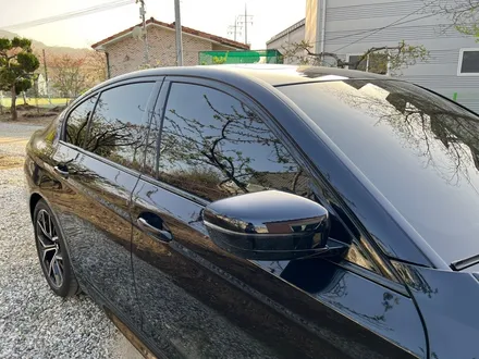 BMW 530i 비닐프로그 고광택 블랙필름으로 윈도우크롬죽이기 / 원주시 반곡동