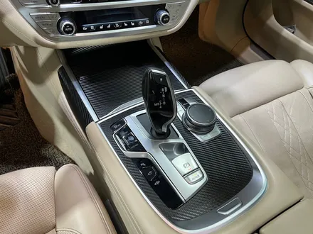 원주랩핑 BMW 740LD (G12) 실내무광카본 풀랩핑으로 고급스러움 연출 // / 원주시 반곡동