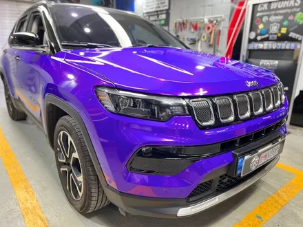 원주랩핑 JEEP 지프 컴패스 [3M 플럼 익스플로션] 전체랩핑 시공기. / 원주시 반곡동