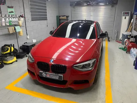 BMW 118d (f20) 자동세차만 돌린 루프스킨 제거 및 재시공 원주랩핑 원주카스킨 / 원주시 반곡동