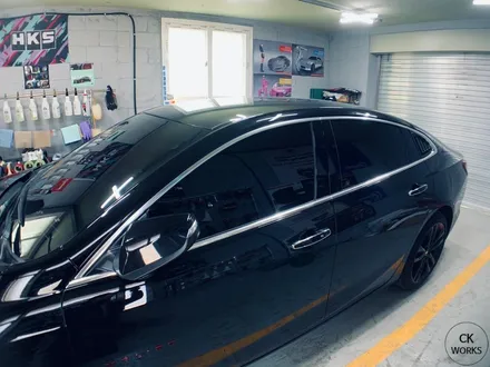 원주랩핑 쉐보레 더뉴말리부 완벽한 크롬딜리트 시공 / 원주시 반곡동